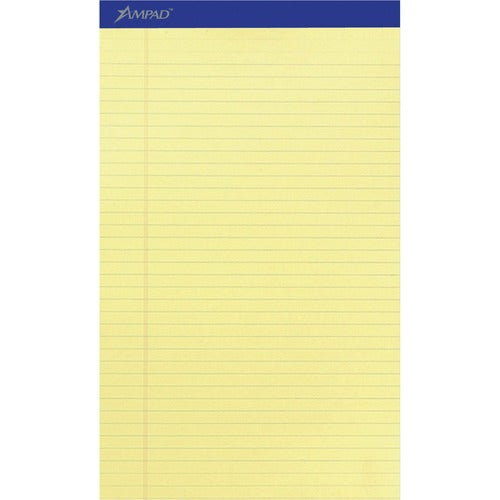 Tops  Perforated Pad, Legal Rule, 50 Sheets/Pad, 8-1/2"x14", CY