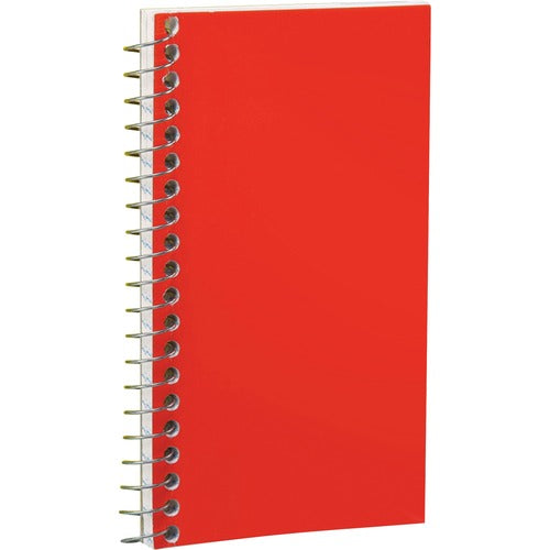 Tops  Memo Notebook,Side Spiral,Narrow Ruled,50 Shts,5"x3",AST