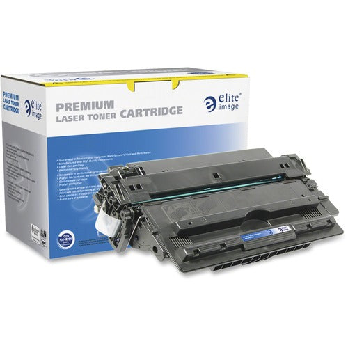 Elite Image  Remanuf Toner Cartridge, f/HP CF214A, 10000 Pg Yield, BK-ELI75934
