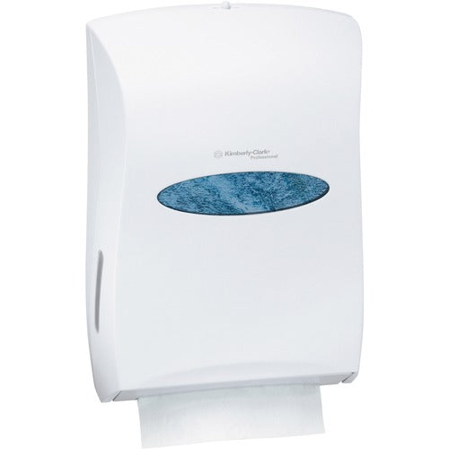 Kimberly-Clark Professional  Towel Dispenser, f/Folded, 13-3/10"x5-9/10"x18-9/10", WE