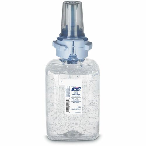 Gojo  Instant Hand Sanitizer Refill, f/PURELL ADX, 700mL, CL-GOJ870304