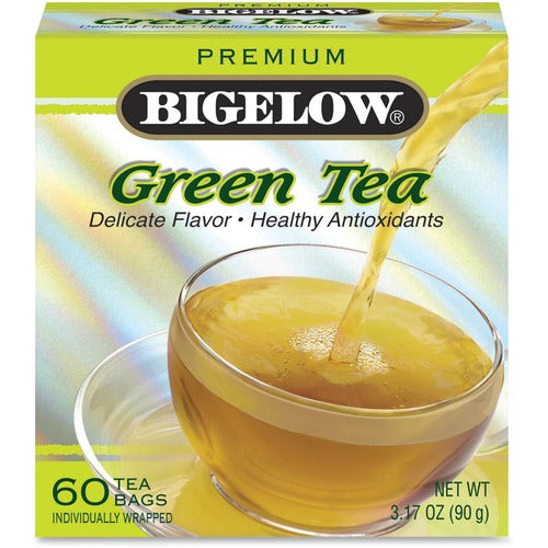 Bigelow  Premium Green Tea, 3.17oz, 60/BX, Multi