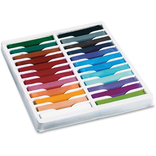 Pacon  Pastel Sticks, 2-1/2"Lx3/8"Square, 24/ST, AST