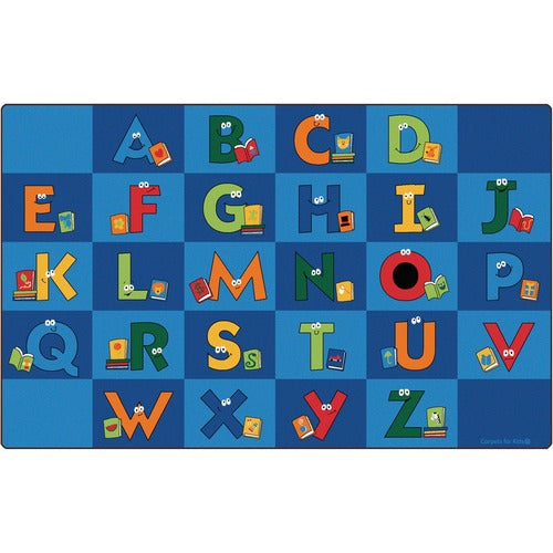 Carpets for Kids  Library Rug, Reading Letters, 8'4"x13'4"