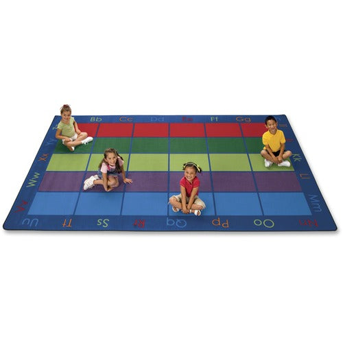 Carpets for Kids  Seating Rug, Colorful Places, Rectangle, 7'6"x12'
