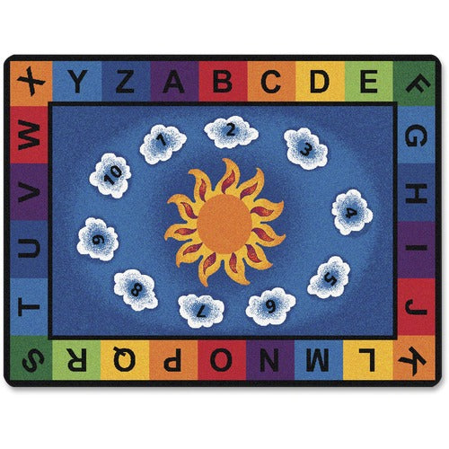 Carpets for Kids  Sunny Day Learn and Play Rug, Rectangle, 8'4"x11'8"