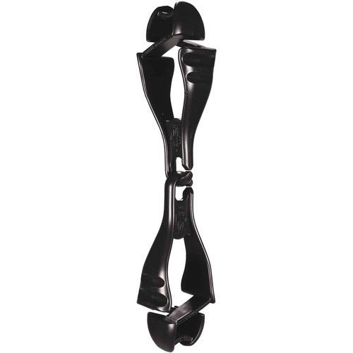 Ergodyne  Holder,f/PPE Gear,Dual Clips,Breakaway,6-1/2"x1"x1",6/CT,BK-EGO19112