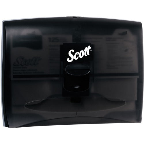 Kimberly-Clark Professional  Seat Cover Dispenser, 17-1/2"Wx2-1/4"Lx13-1/4"H, Black