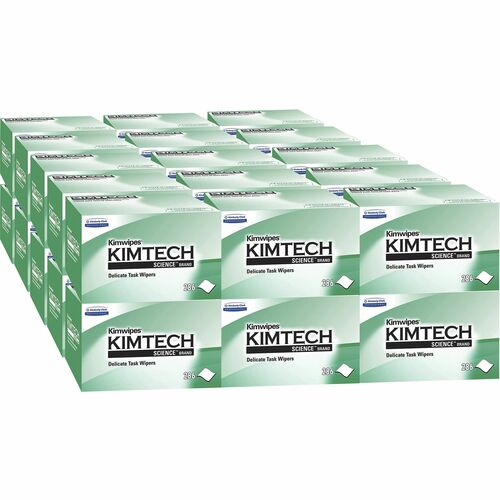 Kimberly-Clark Professional  Task Wipes,Delicate,1 Ply,4.39"x8.2",286/PK,30PK/CT, White