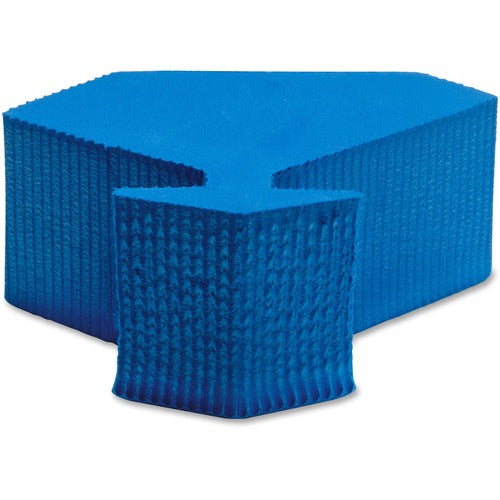Lorell  Door Wedge, Dense Foam, Blue