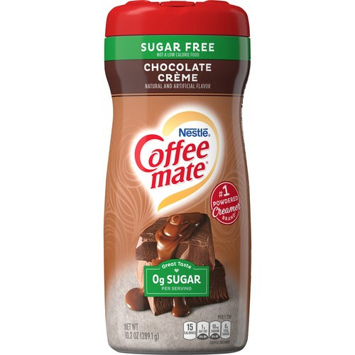 Nestle USA  Coffee Creamer,Sugar Free,Powdered,10.2 oz,Creamy Chocolate