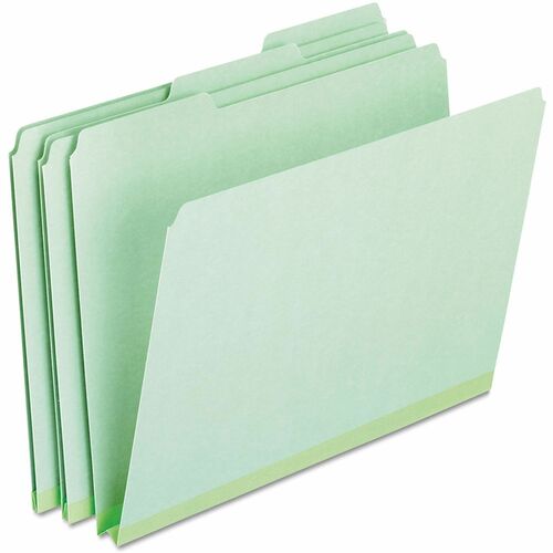 Pendaflex  File Folder,1/3 Cup,Top Tab,1" Exp,LTR,25/BX,Light Green