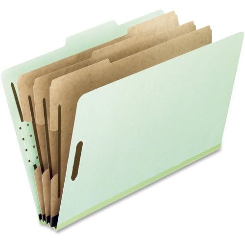 Pendaflex  Classification Folder,8-Sect,LTR,3" Exp,10/BX,Light Green
