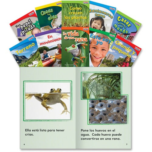 Shell Education Teacher Created Materials  Time For Kids Book Set 1, Spanish, Gr 1, 10/ST