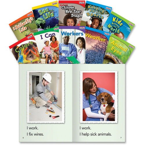 Shell Education Teacher Created Materials  Time For Kids Book Set 2, Informational Text, Gr 1, 10/ST