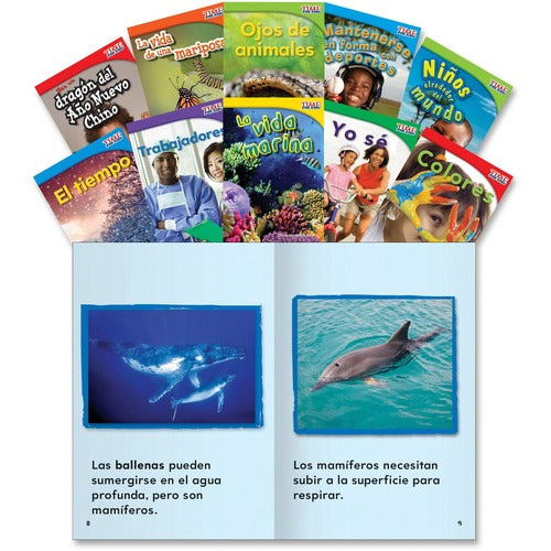 Shell Education Teacher Created Materials  Time For Kids Book Set 2, Spanish, Gr 1, 10/ST
