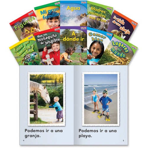 Shell Education Teacher Created Materials  Time For Kids Book Set 3, Spanish, Gr 1, 10/ST