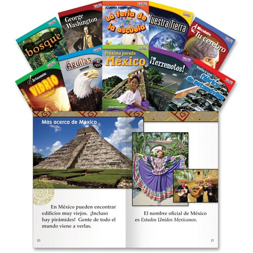 Shell Education Teacher Created Materials  Time For Kids Book Set 1, Spanish, Gr 2, 10/ST
