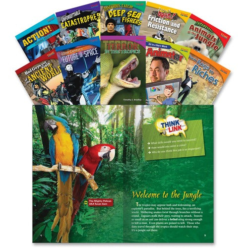 Shell Education Teacher Created Materials  Time For Kids Book Set 3, Informational Text, Gr 5, 10/ST