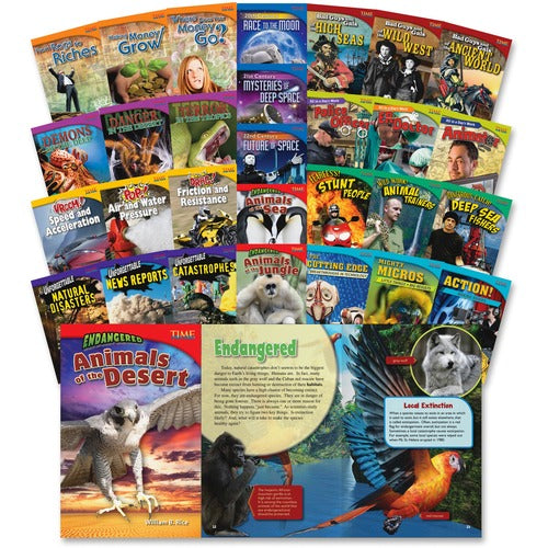Shell Education Teacher Created Materials  Time For Kids Books,Informational Text, Gr 5, 30/ST