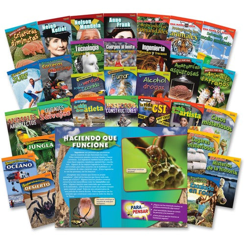 Shell Education Teacher Created Materials  Time For Kids Books, Text, Spanish, Gr 4, 30/ST