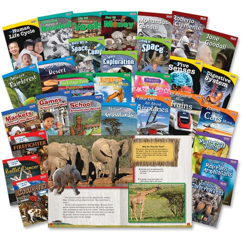 Shell Education Teacher Created Materials  Time For Kids Books,Informational Text, Gr 3, 30/ST