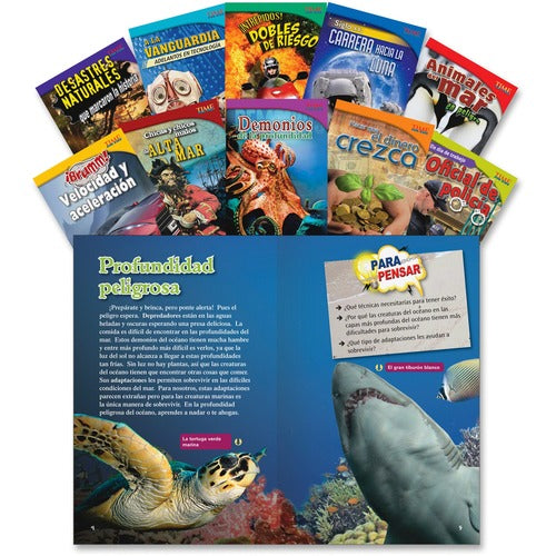 Shell Education Teacher Created Materials  Time For Kids Book Set 1, Spanish, Gr 5, 10/ST
