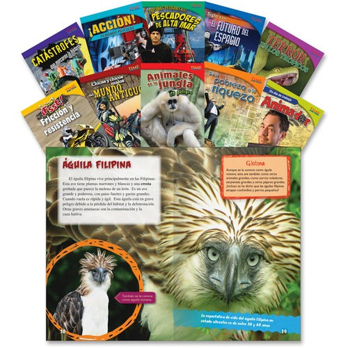Shell Education Teacher Created Materials  Time For Kids Book Set 3, Spanish, Gr 5, 10/ST