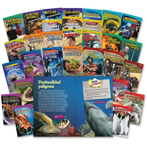 Shell Education Teacher Created Materials  Time For Kids Books,Informational Text, Spanish, Gr 5, 30/ST