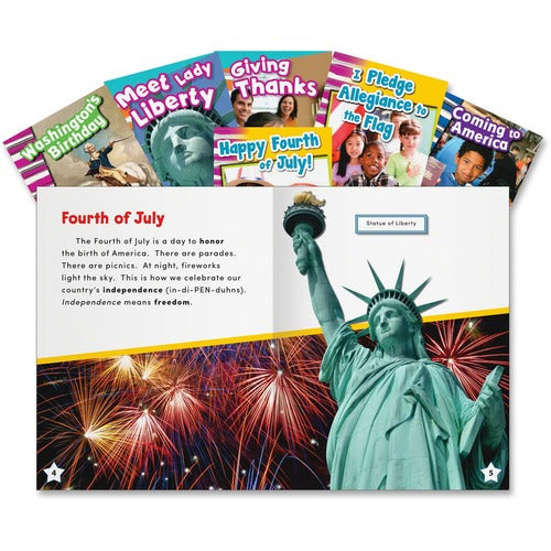 Shell Education Teacher Created Materials  This Is My Country Book Collection, Grade K-2, 6/ST