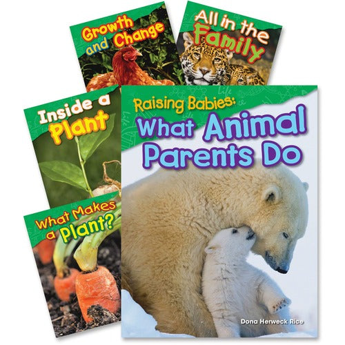 Shell Education Teacher Created Materials  Life Science Book Set, Grade 1, 5 BK/ST