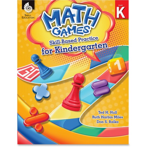 Shell Education Teacher Created Materials  Teaching Resource, Math Games Skills Practice, Grade K