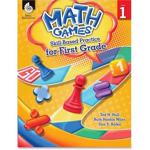 Shell Education Teacher Created Materials  Teaching Resource, Math Games Skills Practice, Grade 1