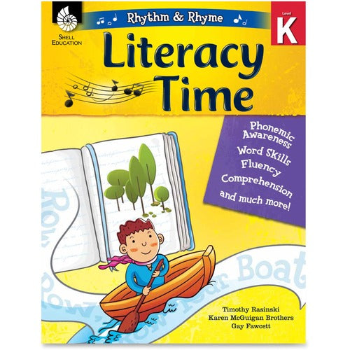 Shell Education Teacher Created Materials  Poem Lesson Book, Rhythm & Rhyme, Literacy Time, Grade K