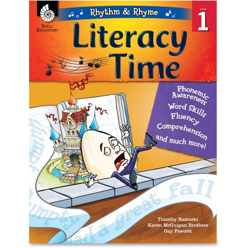 Shell Education Teacher Created Materials  Poem Lesson Book, Rhythm & Rhyme, Literacy Time, Grade 1