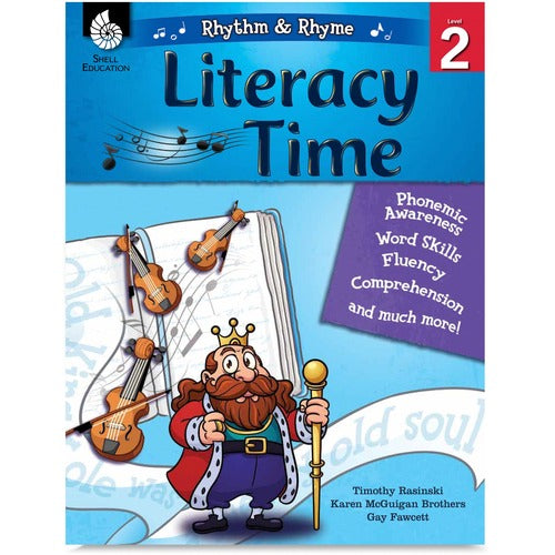 Shell Education Teacher Created Materials  Poem Lesson Book, Rhythm & Rhyme, Literacy Time, Grade 2