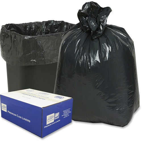 Webster  Can Linear, Low-Density, Opaque, 16 Gal, 500/CT, Black
