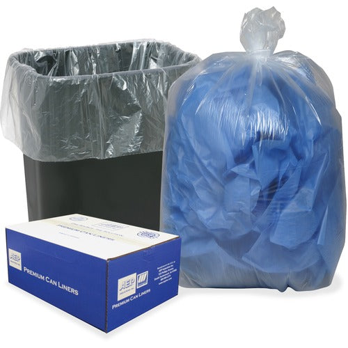 Webster  Can Linear, Low-Density, Opaque, 16 Gal, 500/CT, Clear