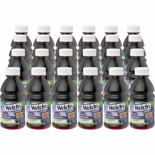 Welch's  Concord Grape Juice, Welch's, 100% Juice, 10oz, 24/CT