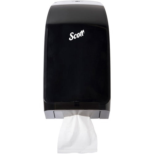 Kimberly-Clark Professional  Bath Tissue Dispenser, 7"Wx5-7/10"Dx13-3/10"H, Black