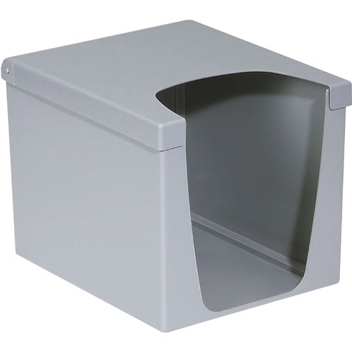 Kimberly-Clark Professional  Wiper Dispenser, Quarterfold, 7-1/2"Wx7-1/2"Dx9"H, 6/CT, GY
