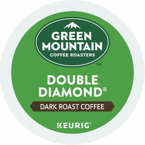 Green Mountain  Coffee,Double Diamond,Dark Roast,K-Cup,24/BX,4BX/CT-GMT4066CT