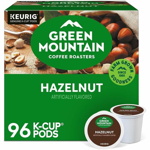 Green Mountain  Coffee,Hazelnut,K-Cup,24/BX,4BX/CT-GMT6792CT