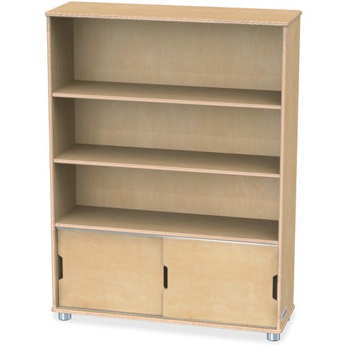 Jonti-Craft, Inc.  Bookshelf, TrueModern, 3 Shelf, 48"x36"x12",Baltic