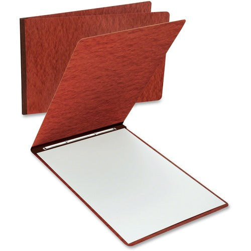 Oxford  Pressboard Report Cover,11"x17",3" Cap.,2 Fstnrs,Red