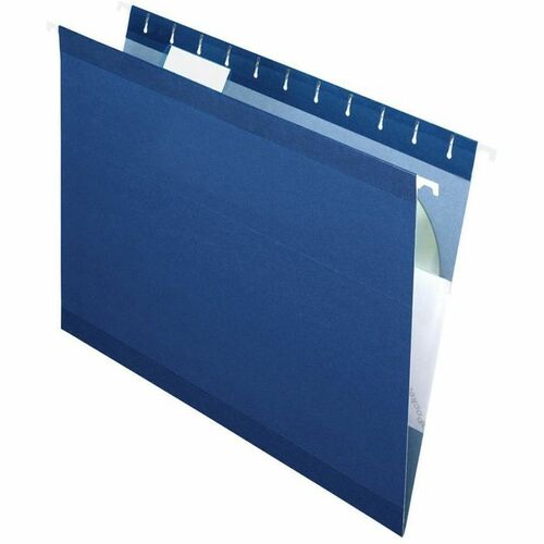 Pendaflex  Hanging Folder, 1/5 Tab Cut, Letter, 25/BX, Navy