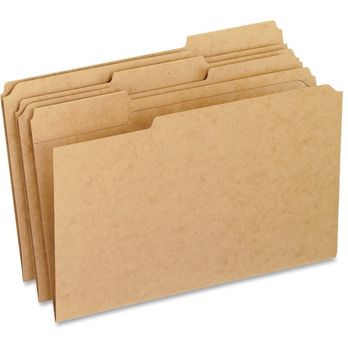Pendaflex  Top File Folder, 1/3 Cut Assorted Tab, Legal, 100/BX, MLA