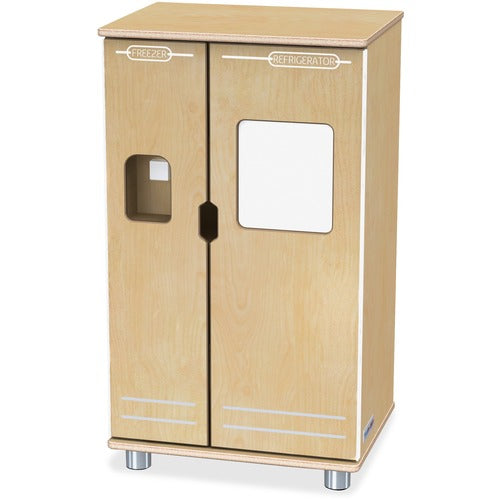 Jonti-Craft, Inc.  Play Kitchen,TrueModern,Refrigerator,34.5"x20"x15",Baltic