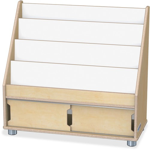 Jonti-Craft, Inc.  Book Rack, TrueModern, 28.5"x30"x13.5", Baltic