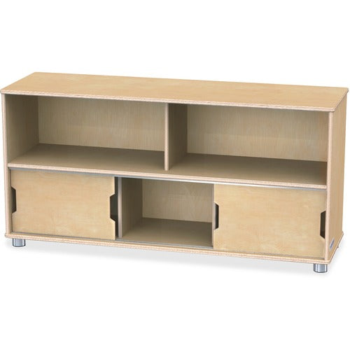 Jonti-Craft, Inc.  Storage Shelf, TrueModern, Low, 24"x48.5"x15", Baltic